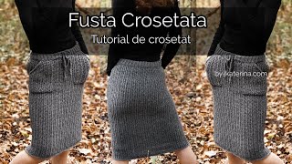 Fusta Crosetata Tutorial de crosetat [upl. by Golliner]