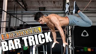 3 EASY Parallel Bar Tricks  Street Workout Freestyle [upl. by Flemming]