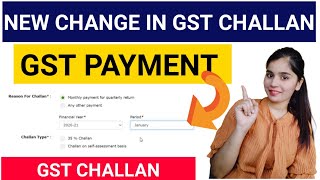 GST Challan kaise pay kare  GST filling in hindi  gst payment new challan payment [upl. by Lila]