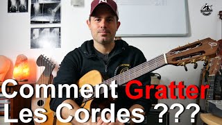 🎸 Comment Gratter les Cordes quotCorrectementquot Sans Médiator [upl. by Ethel]