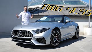 Mercedes AMG SL55 Review  The Legend Is Reborn [upl. by Alon]