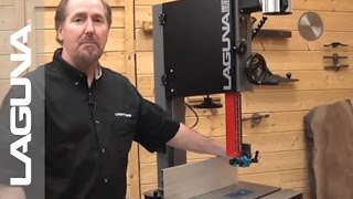 1412 Bandsaw Setup  Part 1 of 14  Laguna Tools [upl. by Millhon576]