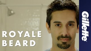 Beard Styles How to Shave the Royale Beard  Gillette [upl. by Gonagle]