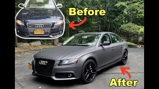 Building an Audi A4 in 7 minutes [upl. by Nicodemus]