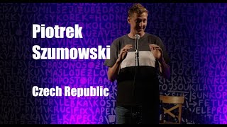 Piotrek Szumowski  Standup Czech Republic  PL subtitles [upl. by Aihsem164]