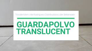 Guardapolvo Translucent  Betterware  protector para puerta [upl. by Anel]