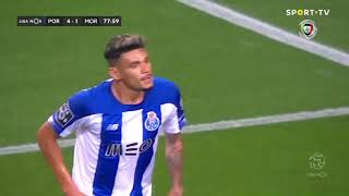 Goal  Golo Soares FC Porto 51 Moreirense Liga 1920 33 [upl. by Nivlak]