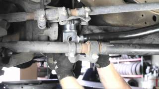 ReadyLIFT Ford Super Duty F250 F350 Anti Wobble Trac Bar Installation [upl. by Einneb301]