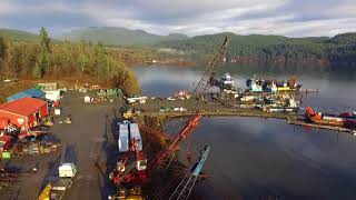 Inlet Raider Loading  Menzies Bay Campbell River [upl. by Krauss590]