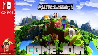 MINECRAFT FREE ON NINTENDO SWITCH  Play on Switch iOS Android PC [upl. by Asiar]