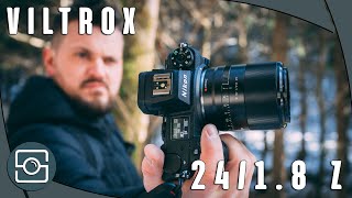 Unser erstes Nikon Objektiv Review Viltrox 24mm 18 für Z Mount [upl. by Annoerb]