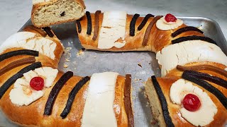 Como hacer esta 👇 deliciosa rosca de reyes [upl. by Misty834]