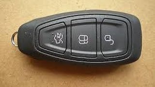 How to change Ford keyless remote key battery  Focus Kuga CMax Mondeo Fiesta [upl. by Accalia]