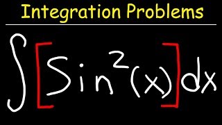 Integral of Sin2x [upl. by Eldnek]