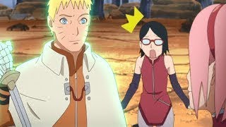 Sarada Witnesses Narutos Secret Hashirama Healing Jutsu For The First Time Boruto [upl. by Aniloj154]