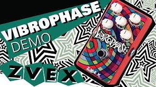 ZVEX Vibrophase Full Demo [upl. by Olivero403]