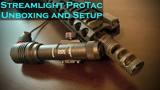 Streamlight Protac Railmount Unboxing and Setup [upl. by Sanfred]