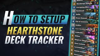 How to Setup a Hearthstone Deck Tracker [upl. by Phineas]