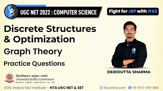 UGC NET Graph Theory Practice Questions  Discrete Structures and Optimization  L1 [upl. by Waers]