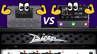 WHICH ONE  Diezel VH4 Quad Cortex vs HX Stomp [upl. by Renwick796]