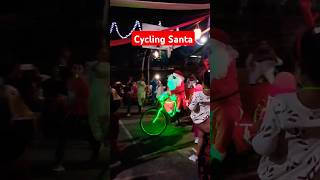 Cycling Santa  Goa starts Christmas parties🎅 [upl. by Egwan]