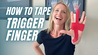 How to Tape Trigger Finger [upl. by Fish]