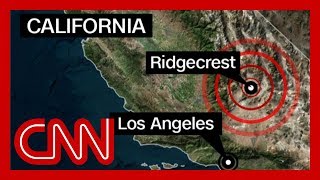 64 magnitude California earthquake shakes Los Angeles [upl. by Najed]