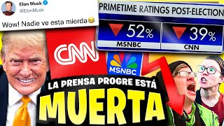 La Prensa Progre PIERDE MÁS DEL 50 de su audiencia tras el triunfo de Trump 🤣 [upl. by Eniledam]