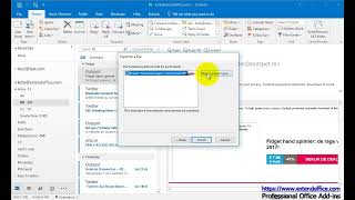 How to extract email addresses from mail folders in Outlook [upl. by Zeb487]