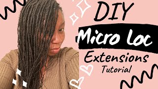 DIY Install Micro Loc Extensions Tutorial [upl. by Asela924]