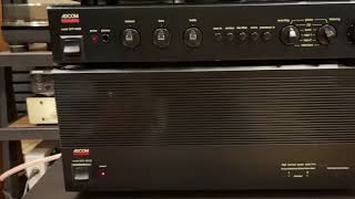 Adcom GFA 555 MKii Power Amplifier amp Adcom GFP 555 MKii Pre Amplifier [upl. by Ahseikan496]