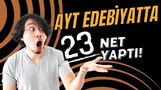 AYT EDEBİYAT 23 NET  Serhat Gülaydın [upl. by Loftus]