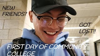 MY FIRST DAY OF COMMUNITY COLLEGE [upl. by Sybille]