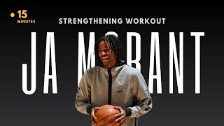 Strength Workout With Ja Morant [upl. by Legir]