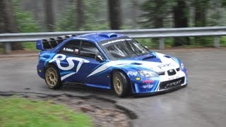 Test Robert Kubica  Subaru Impreza WRC [upl. by Dorothi]