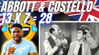 🇬🇧BRIT Reacts To ABBOTT amp COSTELLO  13 x 7  28 [upl. by Freud]