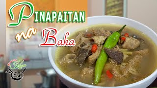 Pinapaitan na Baka  Exotic Filipino Recipe  Papaitan Baka  Pulutan [upl. by Alissa38]