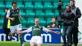 Leigh Griffiths Goal Hibernian 21 Dundee United 11112012 [upl. by Barnum624]