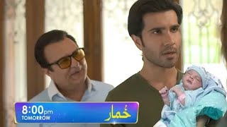 Khumar 2nd last episode 32 amp 33 promo review p Faiz and Hareems baby birth scenes  March 7 2024 [upl. by Nedak]