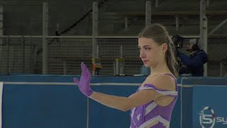 Lorine Schild – 20232024 French Figure Skating Championships FS [upl. by Mathre]