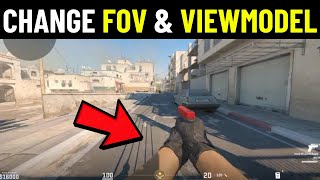 How To Change Fov Viewmodel in CS2 UPDATED [upl. by Ebonee]