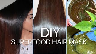 DIY HOMEMADE HAIR MASK FOR SHINY STRONG AND THICK HAIR GROWTH [upl. by Selegna]