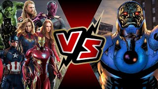 The Avengers VS Darkseid  BATTLE ARENA  Marvel VS DC [upl. by Nereids87]