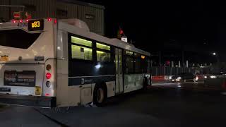 MTA NYCT 4200 on the B83 to Spring Creek Towers Seaview Av at Broadway Junction [upl. by Samaj]