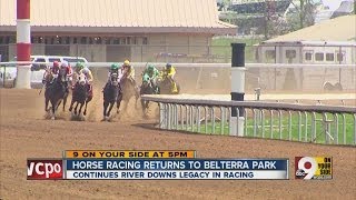 Horse racing returns to Belterra Park [upl. by Gasperoni815]