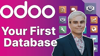 Create an Odoo Database  Odoo Getting Started [upl. by Toddy851]