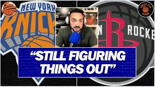 POSTGAME RECAP  Knicks at Rockets  Macri Monologue [upl. by Nimoynib]