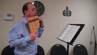 Teach yourself Pan Flute Easy lessons First songs 1 [upl. by Noelc]