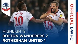 HIGHLIGHTS  Bolton Wanderers 21 Rotherham United [upl. by Ungley]