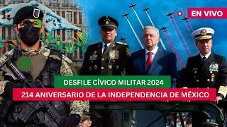 🔴 ENVIVO  Desfile Cívico Militar  16 de septiembre de 2024 [upl. by Emsoc]